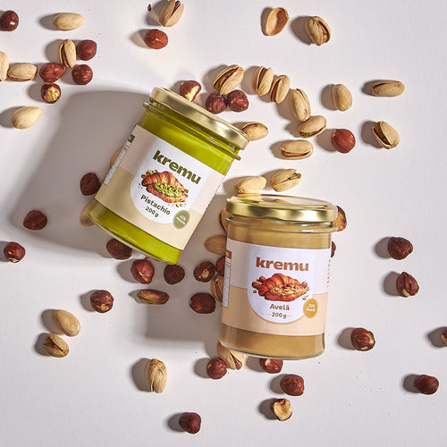 Pack Creme de Pistachio e Avelã | Kremu Duo