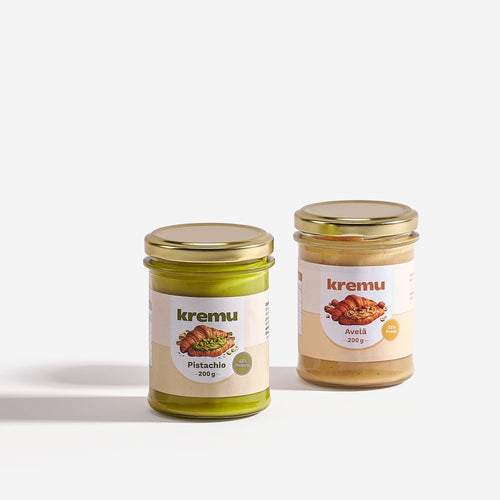 Pack Creme de Pistachio e Avelã | Kremu Duo